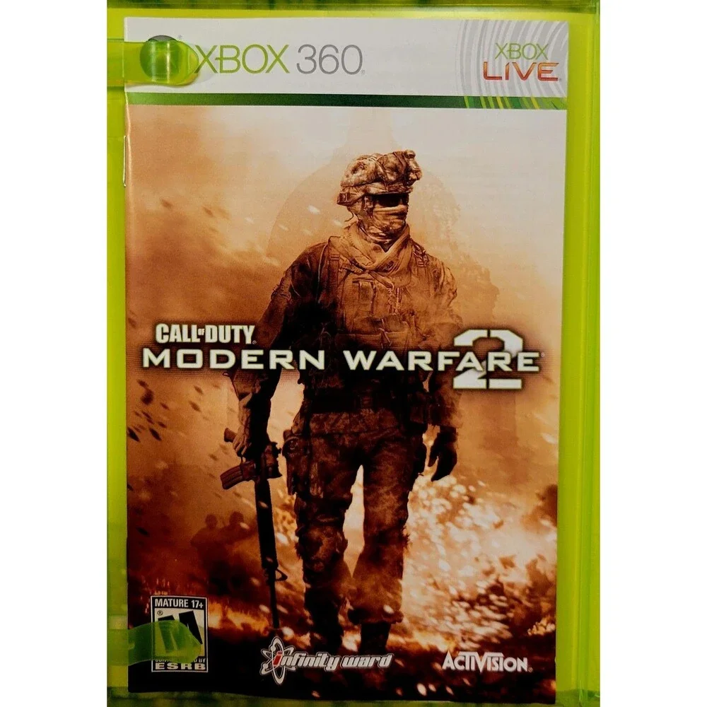 XBOX 360: CALL OF DUTY-MODERN WARFARE 2, CIB, GD COND, TESTED, FAST SHIPPING